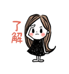 Girl♡でこちゃん【毎日使ってほしい】（個別スタンプ：4）