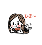 Girl♡でこちゃん【毎日使ってほしい】（個別スタンプ：35）