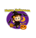 動く！はな子＆ぬいぐるみモフモフver.（秋）（個別スタンプ：24）