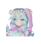 ダイヤモンドパステル⭐︎煌めく虹色普段使（個別スタンプ：3）