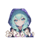 ダイヤモンドパステル⭐︎煌めく虹色普段使（個別スタンプ：11）