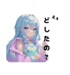 ダイヤモンドパステル⭐︎煌めく虹色普段使（個別スタンプ：22）