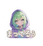 ダイヤモンドパステル⭐︎煌めく虹色普段使（個別スタンプ：24）