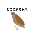 カレッジ シュールBird 1（個別スタンプ：14）