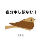 カレッジ シュールBird 1（個別スタンプ：19）