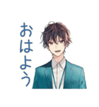 社畜の確認★再送★受け取り（個別スタンプ：3）