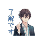 社畜の確認★再送★受け取り（個別スタンプ：7）