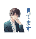 社畜の確認★再送★受け取り（個別スタンプ：19）