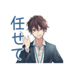 社畜の確認★再送★受け取り（個別スタンプ：25）