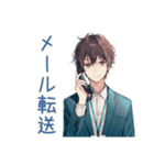社畜の確認★再送★受け取り（個別スタンプ：35）