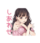 ガーリー女子のかわいい日常スタンプ（個別スタンプ：28）
