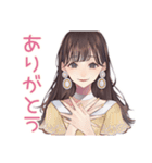 ガーリー女子のかわいい日常スタンプ（個別スタンプ：38）
