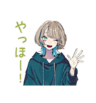 クールな女子の秋★おしゃれ（個別スタンプ：3）