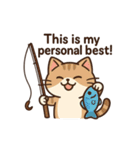 ねこ釣り日和♪（個別スタンプ：7）