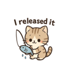 ねこ釣り日和♪（個別スタンプ：8）