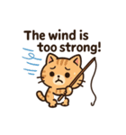ねこ釣り日和♪（個別スタンプ：11）
