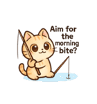 ねこ釣り日和♪（個別スタンプ：13）