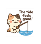 ねこ釣り日和♪（個別スタンプ：15）