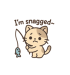ねこ釣り日和♪（個別スタンプ：18）