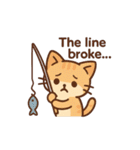 ねこ釣り日和♪（個別スタンプ：19）