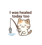 ねこ釣り日和♪（個別スタンプ：28）