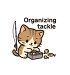 ねこ釣り日和♪（個別スタンプ：32）