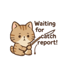ねこ釣り日和♪（個別スタンプ：33）