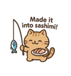 ねこ釣り日和♪（個別スタンプ：36）