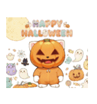 飛び出す！スコティッシュ猫 みかん服（個別スタンプ：24）