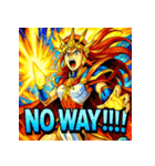 天照大神【バトルアニメ風】（個別スタンプ：6）