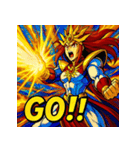 天照大神【バトルアニメ風】（個別スタンプ：8）
