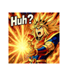 天照大神【バトルアニメ風】（個別スタンプ：9）