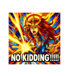 天照大神【バトルアニメ風】（個別スタンプ：10）