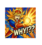 天照大神【バトルアニメ風】（個別スタンプ：13）