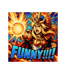 天照大神【バトルアニメ風】（個別スタンプ：15）