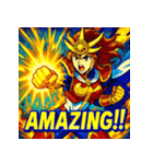 天照大神【バトルアニメ風】（個別スタンプ：16）