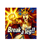 天照大神【バトルアニメ風】（個別スタンプ：21）