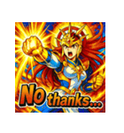 天照大神【バトルアニメ風】（個別スタンプ：28）