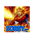 天照大神【バトルアニメ風】（個別スタンプ：30）