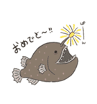深海のなかまたち – 日常のひとこと編 –（個別スタンプ：7）