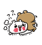 あざとっくま。Answer〜翻弄されにゃんこ。（個別スタンプ：24）