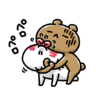 あざとっくま。Answer〜翻弄されにゃんこ。（個別スタンプ：27）