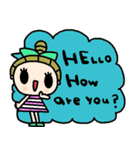 (nenerin日常会話スタンプ386英語気遣い)（個別スタンプ：1）