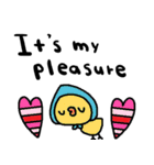 (nenerin日常会話スタンプ386英語気遣い)（個別スタンプ：7）