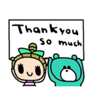 (nenerin日常会話スタンプ386英語気遣い)（個別スタンプ：12）