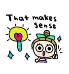 (nenerin日常会話スタンプ386英語気遣い)（個別スタンプ：25）