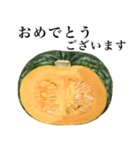 【敬語】 国産かぼちゃ（個別スタンプ：7）