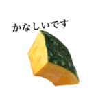 【敬語】 国産かぼちゃ（個別スタンプ：21）