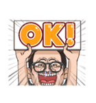 ヨロコビおじさん（個別スタンプ：7）