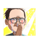 ヨロコビおじさん（個別スタンプ：21）